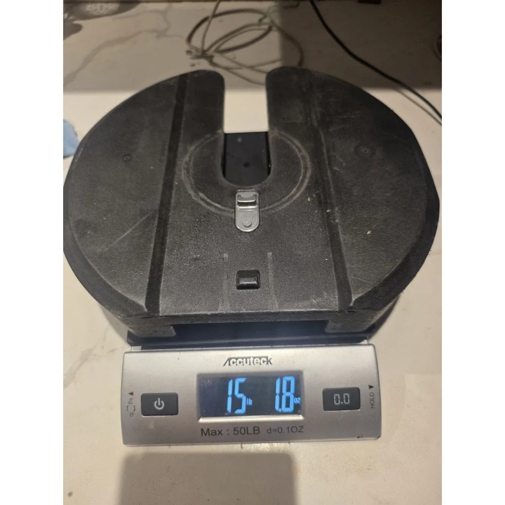 bowflex 1090 dumbbell Weight Plate 15lb Largest Plate #5